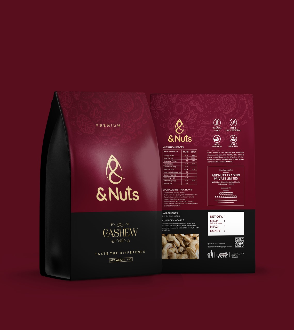 &Nuts Quality Promise